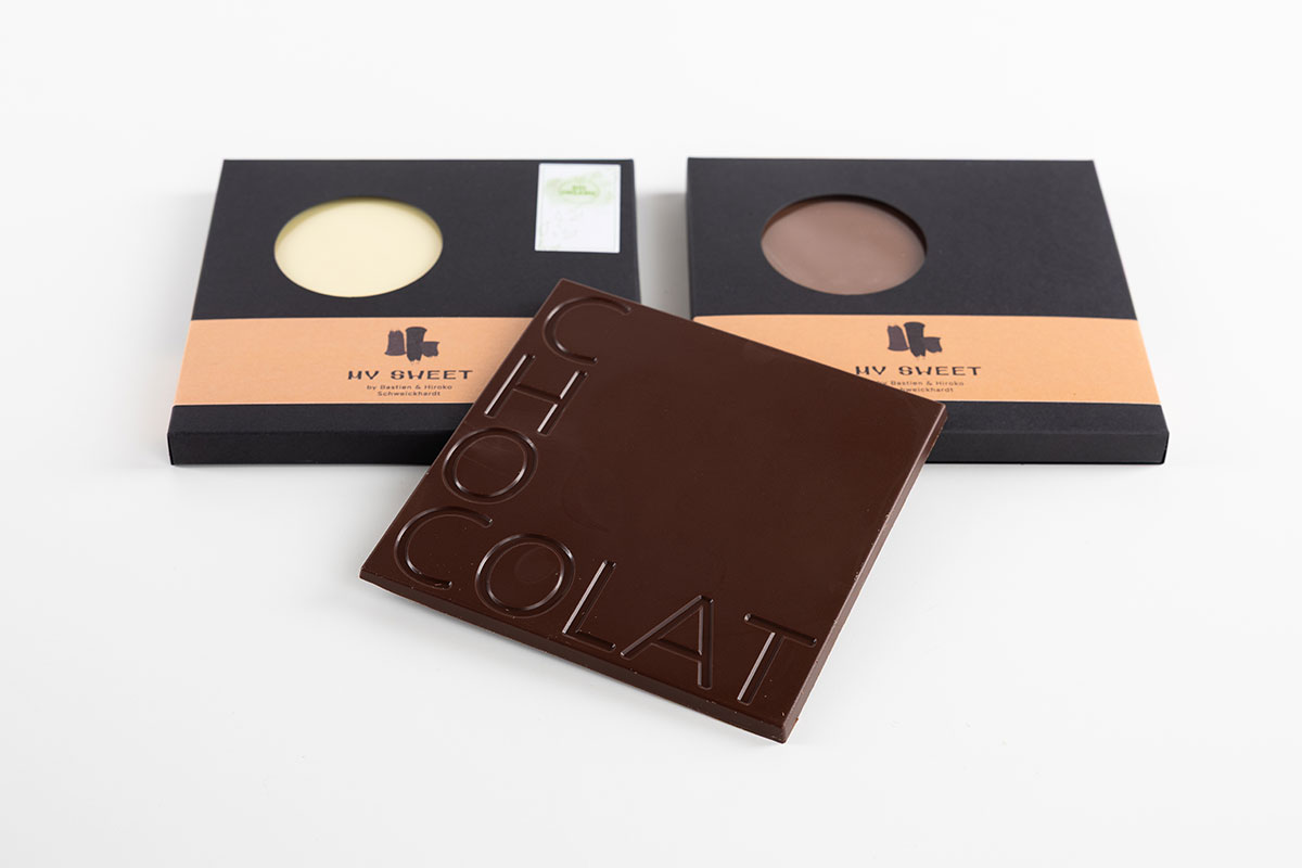 Tablette chocolat Grand Cru 80gr